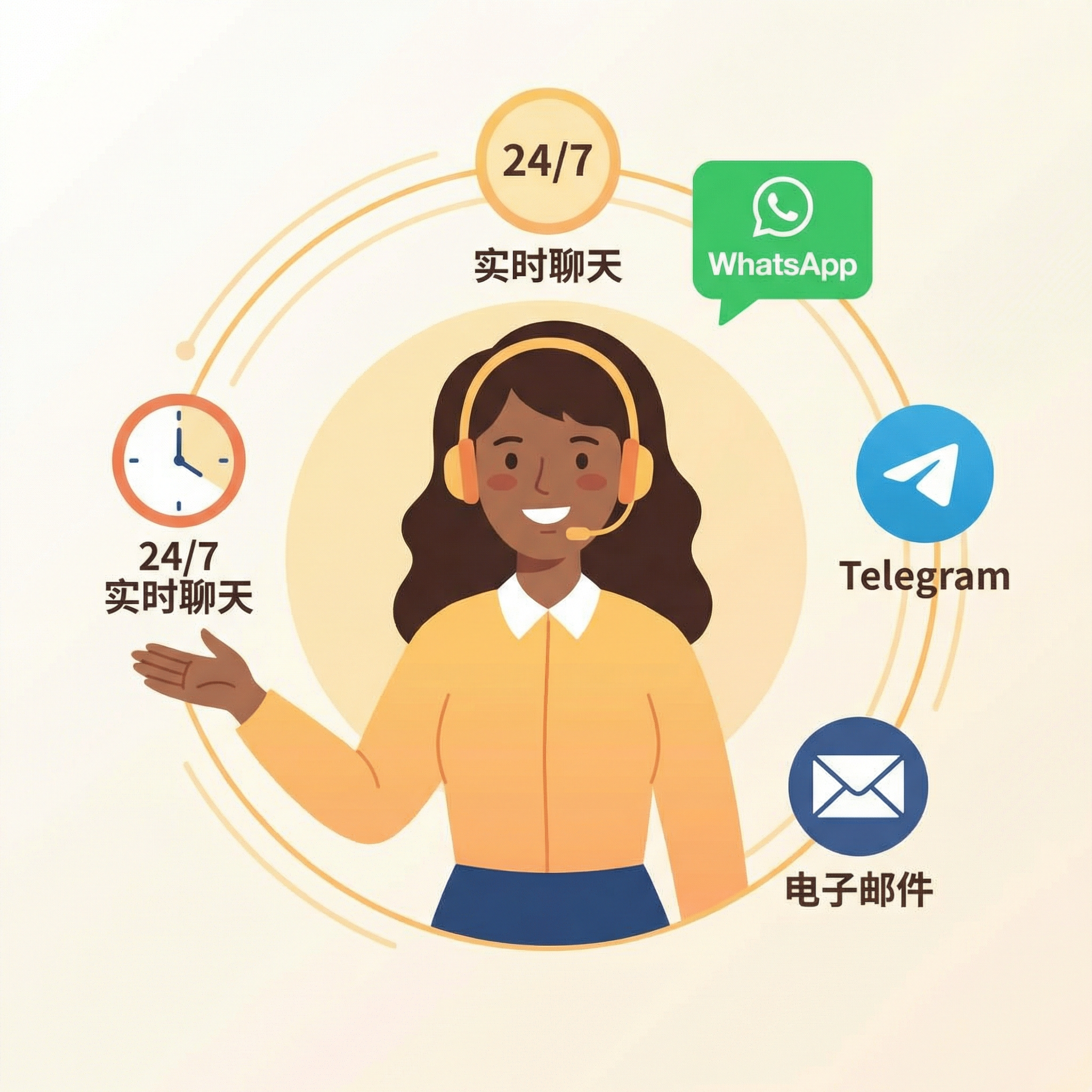 征途国际多渠道客户支持服务